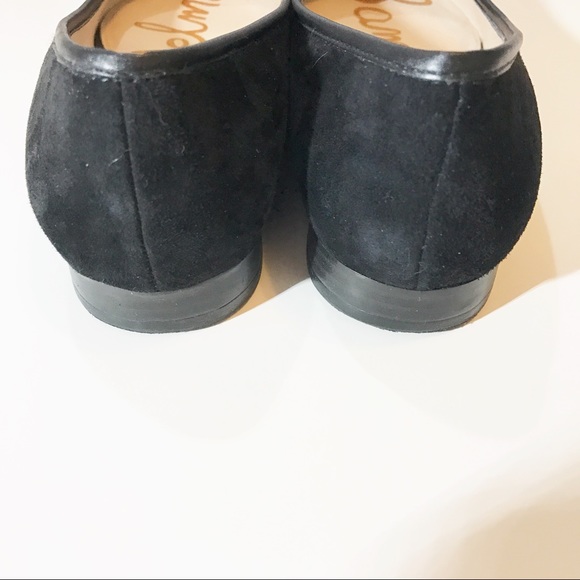 SOLD Sam Edelman | Lizzy Bow Ballet Flat Black 7 - Picture 3 of 5